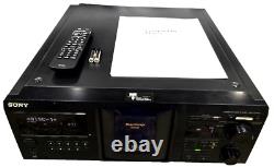 Sony CD Player CDP-CX455? GUARANTEED REFURB? 400 CD Disc Changer withRemote
