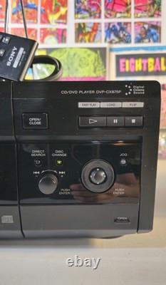 Sony CD Player DVP-CX875P 300+1 Disc Changer DVD/CD Player With Remote