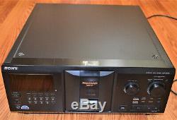 Sony CD player changer CDP-CX355 300-Disc MegaStorage. New Belts