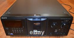 Sony CD player changer CDP-CX355 300-Disc MegaStorage. New Belts