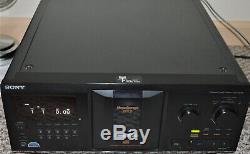 Sony CD player changer CDP-CX355 300-Disc MegaStorage. New Belts