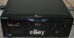 Sony CD player changer CDP-CX355 300-Disc MegaStorage. New Belts