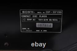 Sony CDP-337ESD Digital Compact Disc Player
