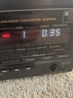 Sony CDP-C10 10 Disc CD Changer Home Audio System with Original Box (WORKING READ)