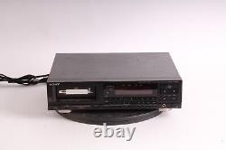 Sony CDP-C15ESD Compact Disc Player CD Changer With XA-10B Cartridge as IS