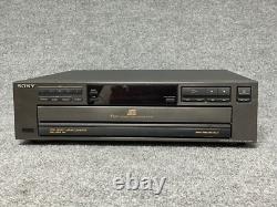 Sony CDP-C221 5 CD Changer Compact Disc Player Linear Converter WithO Control Wire