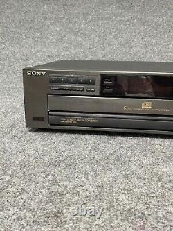 Sony CDP-C221 5 CD Changer Compact Disc Player Linear Converter WithO Control Wire