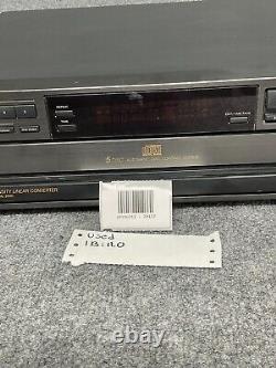 Sony CDP-C221 5 CD Changer Compact Disc Player Linear Converter WithO Control Wire