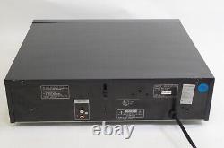 Sony CDP-C245 5-Disc CD Changer Deck Compact Disc Player Black No Remote