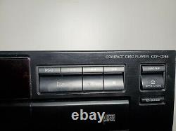 Sony CDP-C245 CD Player 5 Compact Disc Changer Tested & Working with Remote