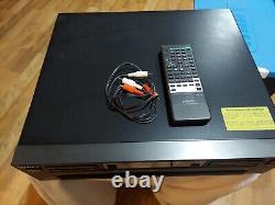 Sony CDP-C321 5 Compact Disc Changer CD Player Withremote, Cables. TESTED