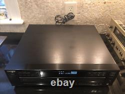 Sony CDP-C335 Japan 1993 Digital Servo 5-Disc CD Changer Player & Sony Remote