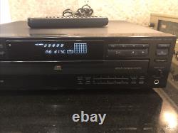 Sony CDP-C335 Japan 1993 Digital Servo 5-Disc CD Changer Player & Sony Remote