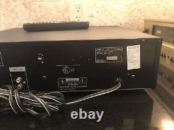 Sony CDP-C335 Japan 1993 Digital Servo 5-Disc CD Changer Player & Sony Remote