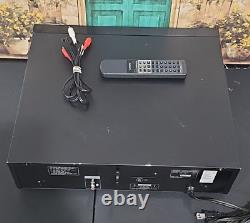 Sony CDP-C345 Compact Disc Player 5 DISC CD Changer with Remote Control TESTED