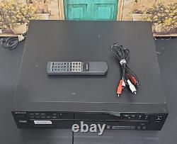 Sony CDP-C345 Compact Disc Player 5 DISC CD Changer with Remote Control TESTED