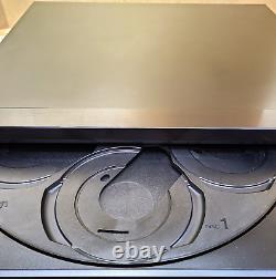 Sony CDP-C401 5-Disc CD Changer Player Clean! W Remote 1989 Japan -see video