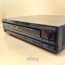 Sony CDP-C401 5-Disc CD Changer Player Clean! W Remote 1989 Japan -see video