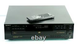 Sony CDP-C435 5 CD Compact Disc Player Carousel Changer With Remote Control o344