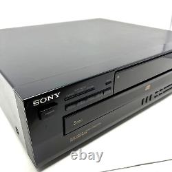 Sony CDP-C435 5 Disc Ex-Change System CD Changer Compact Disc Player TESTED