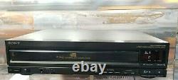 Sony CDP-C500 5 Disc CD Changer Player Audiophile FULLY REFURBISHED