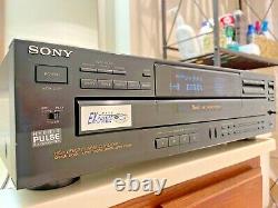 Sony CDP-C545 5 Disc CD Player Carousel Changer Hybrid Pulse RARE Novel Defect