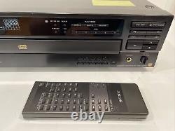 Sony CDP-C601ES 5 Disc CD Changer Elevated Series Player Japan Made