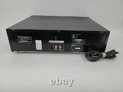 Sony CDP-C601ES 5 Disc CD Changer Player with Remote Tested Works EB-6343
