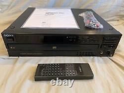 Sony CDP-C601ES 5 Disc CD Disc Changer Player Clean Fully Tested Working