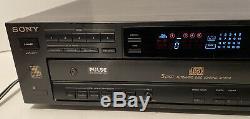 Sony CDP-C67ES 5 Disc CD Player/Changer ES Series Remote Included