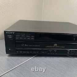 Sony CDP-C69ES 5 Disc CD Changer Player
