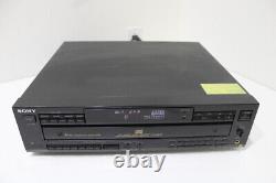Sony CDP-C69ES Elevated Audiophile 5 Disc CD Player/Changer (WORKS GREAT)