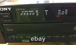 Sony CDP-C701ES 5 Disc Changer CD Player