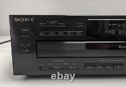 Sony CDP-C745 5 CD Compact Disc Changer/Player RARE UNIT Great Sound