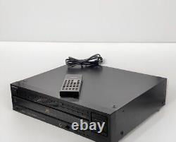 Sony CDP-C75ES, 5 Disc Carousel CD Changer With Remote TESTED WORKS