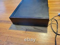 Sony CDP-C79ES 5 Disc CD Changer, Player - Wood Side Panels