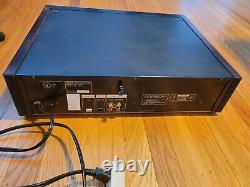Sony CDP-C79ES 5 Disc CD Changer, Player - Wood Side Panels