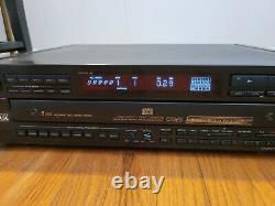 Sony CDP-C79ES 5 Disc CD Changer, Player - Wood Side Panels