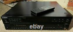 Sony CDP-C79ES 5 Disc CD Player / Changer + Remote Works Great Stereo ES Japan