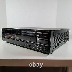 Sony CDP-C800 Custom File 5 Disc CD Player Changer Japan 1989 TESTED WORKS