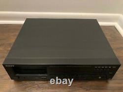 Sony CDP-C90ES 10 Disc CD Changer RARE WORKING Magazine Player ES Optical out