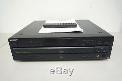 Sony CDP-CA7ES 5 Disc CD Changer Player With Remote Bundle