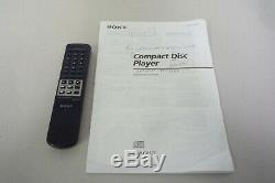Sony CDP-CA7ES 5 Disc CD Changer Player With Remote Bundle