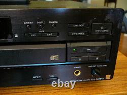 Sony CDP-CA8ES High Model 5 Disc Changer CD Player With Remote Great Working