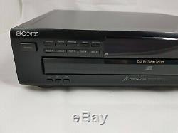 Sony CDP-CE315 Carousel CD Changer Player 5 Disc with remote and box tested