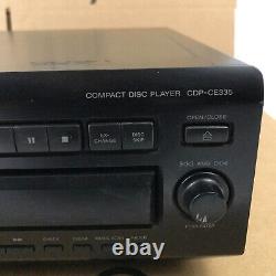 Sony CDP-CE335 5 CD Compact Disc Changer/Player No Remote