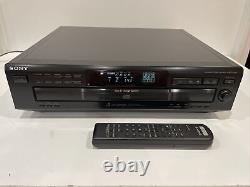 Sony CDP-CE335 CD Changer Player 5 Disc Carousel