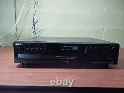 Sony CDP-CE345 5 Disc CD Changer & Player. Lot Of 2. Powers On. Un-tested (READ)