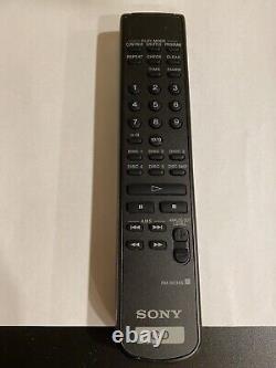 Sony CDP-CE375 5 CD Compact Disc Changer/Player With Remote & Manual Tested VGC