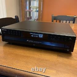 Sony CDP-CE375 5-Disc Carousel CD Changer Player TESTED